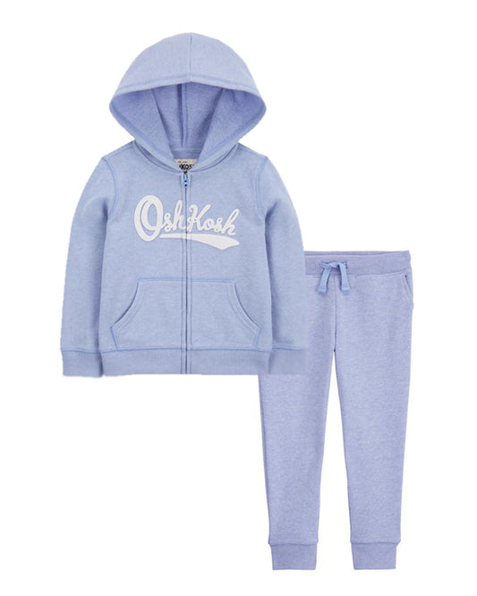 OshKosh B'gosh Toddler  Logo Zip Jacket with Classic Joggers