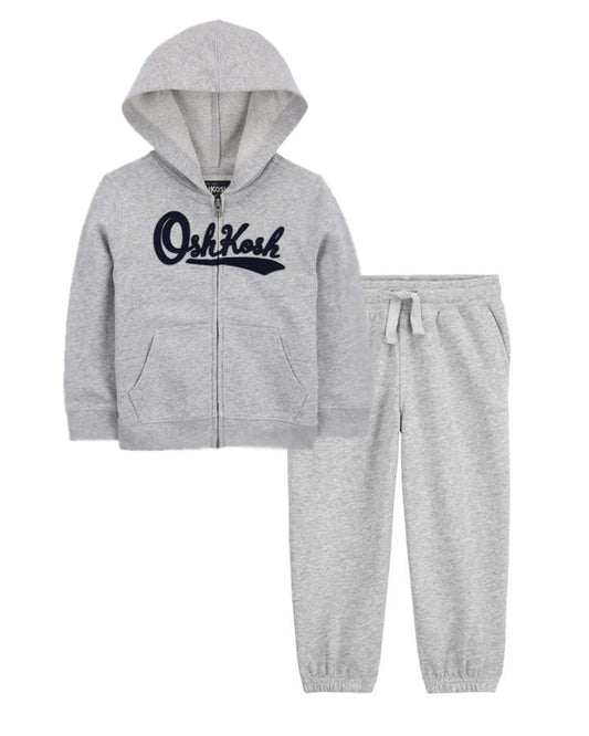 OshKosh B'gosh Toddler Logo Zip Jacket with Classic Joggers