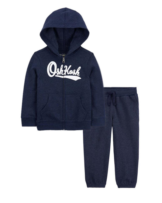 OshKosh B'gosh Toddler Logo Zip Jacket with Classic Joggers