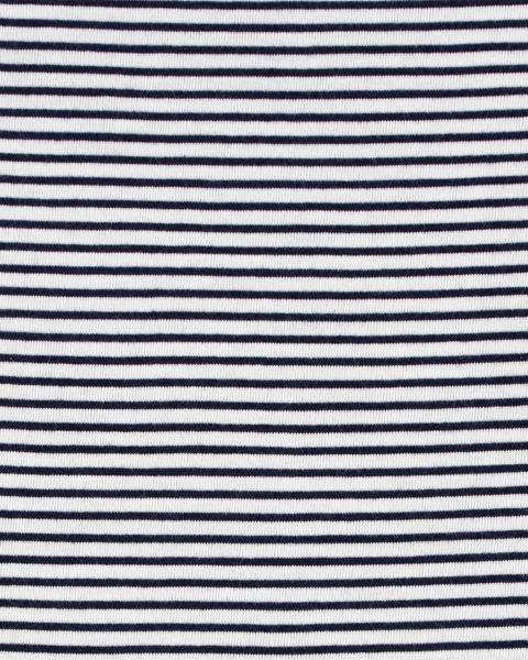Oshkosh Striped Eyelet Ruffle Bodysuit