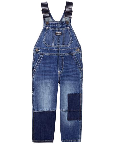 Oshkosh Toddler Classic OshKosh Overalls: Removed Patch Remix