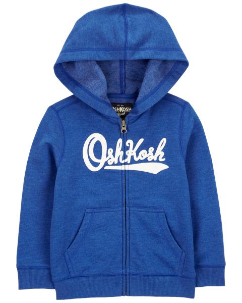 OshKosh Logo Kid  Zip Jacket with Relaxed Fit Pull-On Joggers