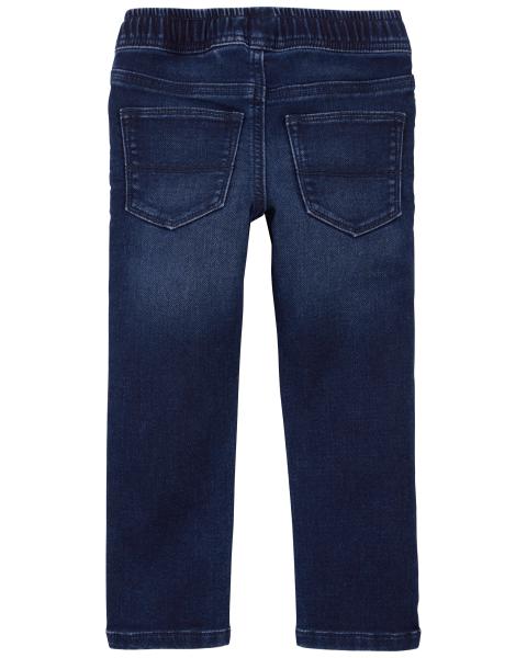 Oshkosh Toddler Knit-Like Denim Drawstring Jeans