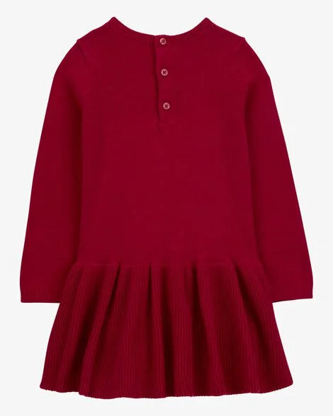 Carter's Toddler Cable Knit Sweater Dress