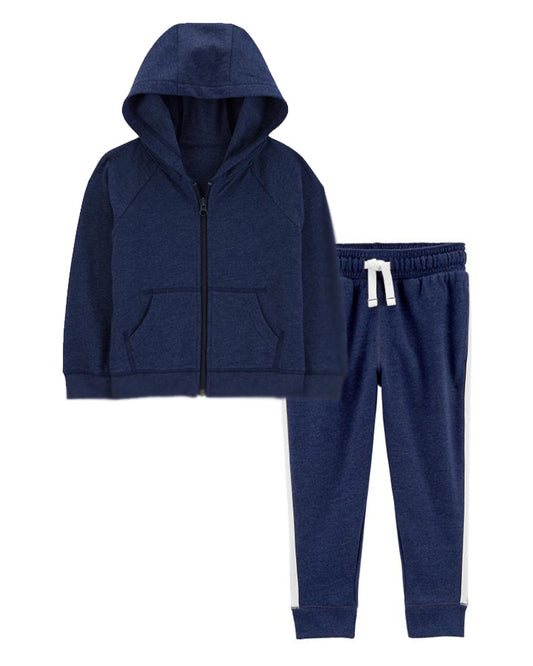 Carter's Kid Zip-Up Fleece Hoodie with Pull-On Fleece Pants