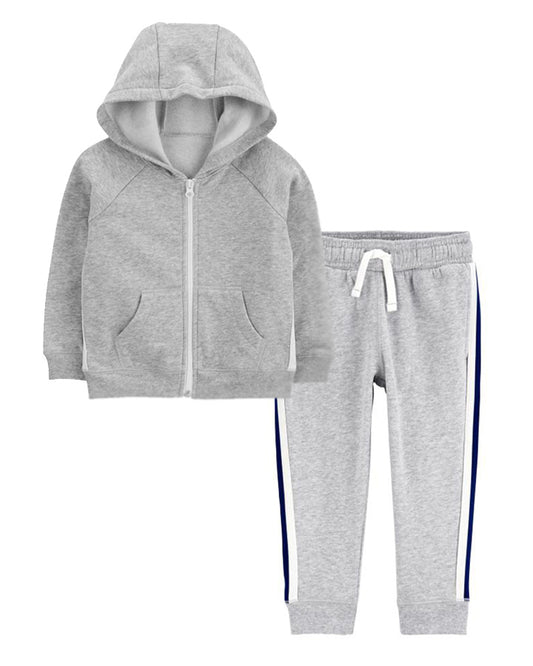 Carter's Kid Zip-Up Fleece Hoodie with Pull-On Fleece Pants