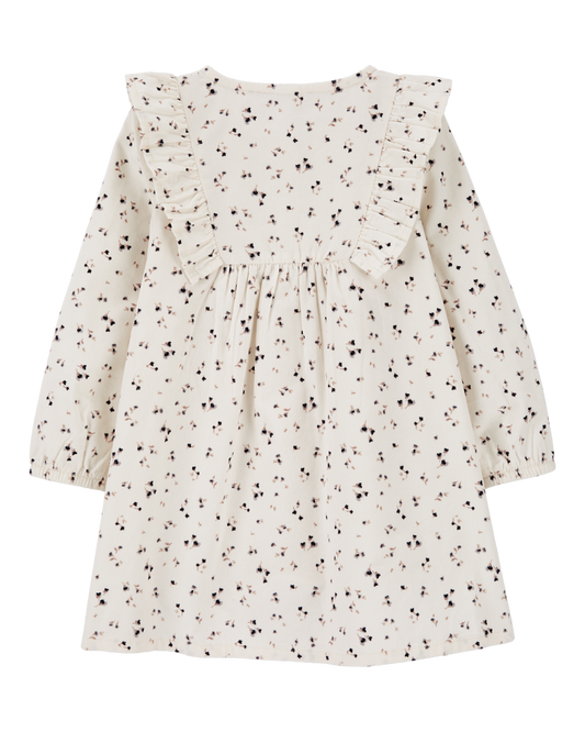 Carter's Toddler Floral Corduroy Dress