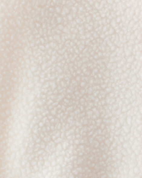 Carter's Toddler Girl Sherpa Zip-Up Jacket - Ivory