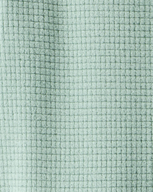 Carter's Toddler Boy Loose Fit Fleece Long-Sleeve 2-Way Zip 1-Piece Pyjamas - Green