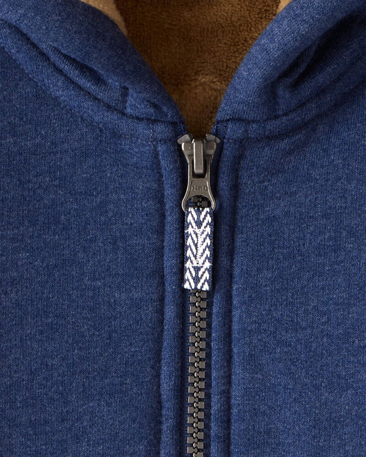 Carter's Toddler Boy Long-Sleeve Hooded Zip-Up Jacket - Navy