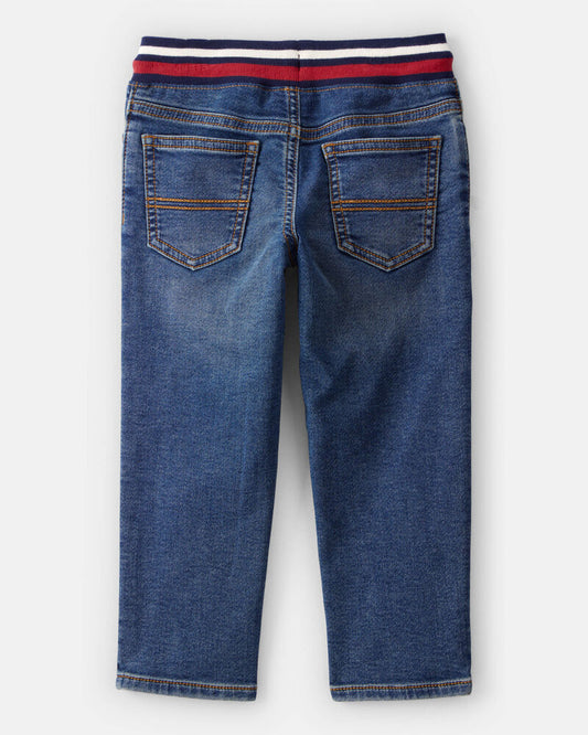 Carter's Toddler Boy Varsity Waistband Denim Jeans