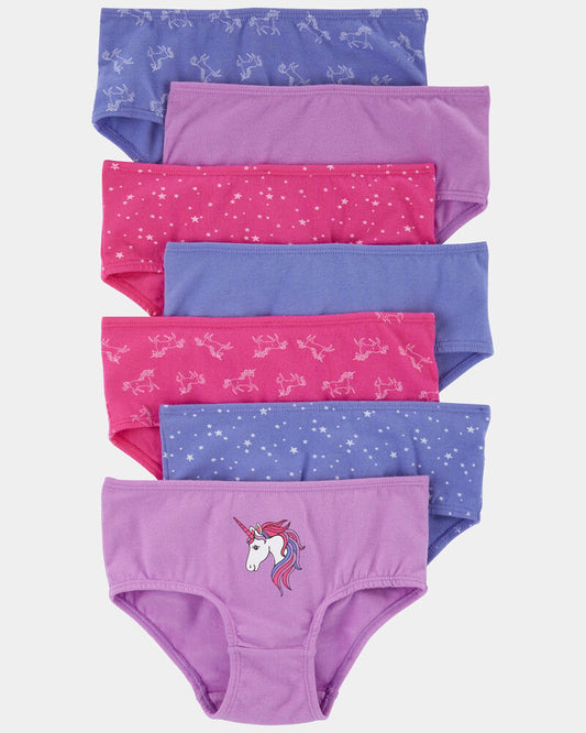 Carter's Toddler Girl 7-Pack Dinosaur Brief Underwear