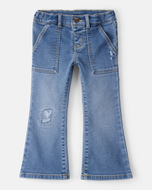 Oshkosh Toddler Girl Denim Flare Jeans - Blue