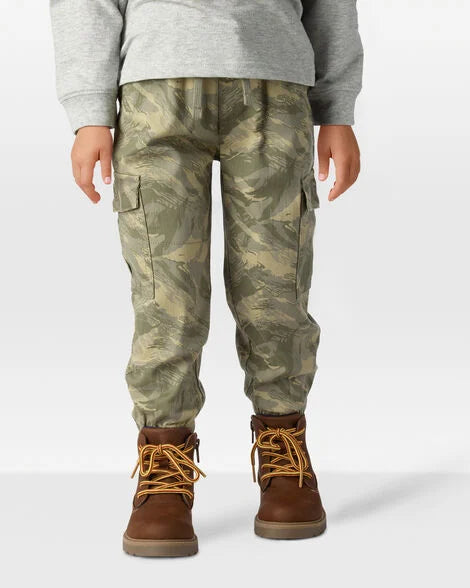 Carter's Toddler Boy Cotton Camo Fashion Cargo Pants - Green