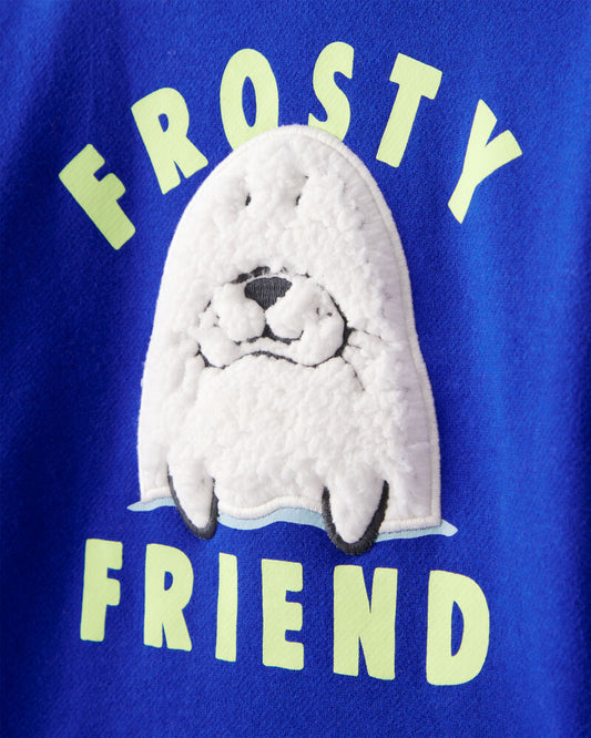 Carter's Toddler Boy Seal Pullover Sweatshirt - Blue