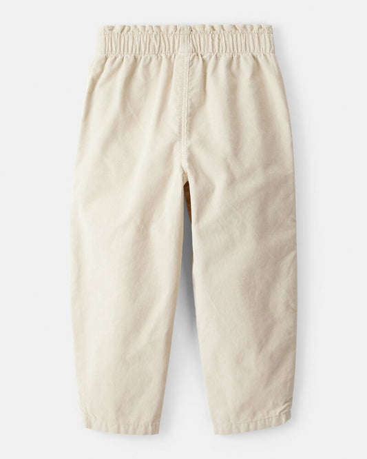 Carter'sToddler Girl Heart Pocket Barrel Pants - Tan