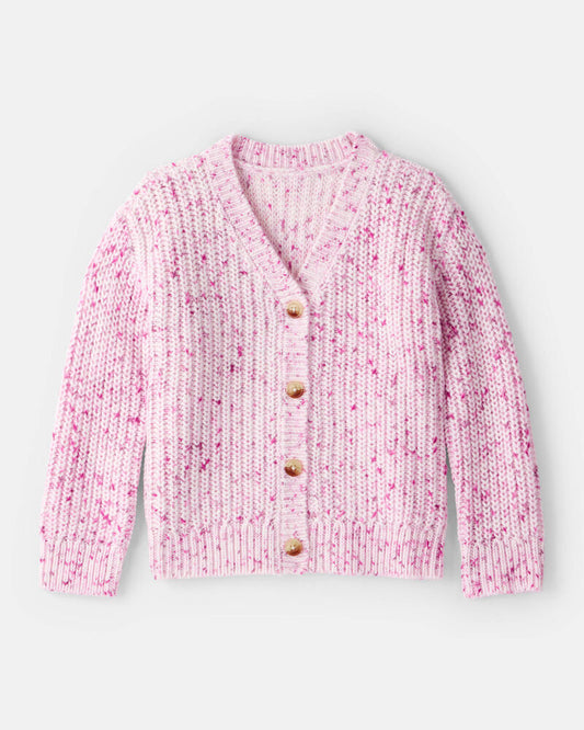 Oshkosh Toddler Girl Cardigan Sweater - Pink