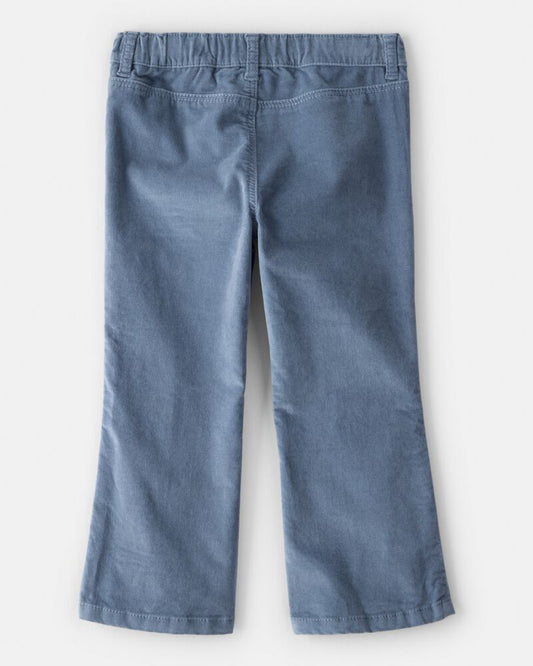 Oshkosh Toddler Girl Velvet Flare Pants - Blue