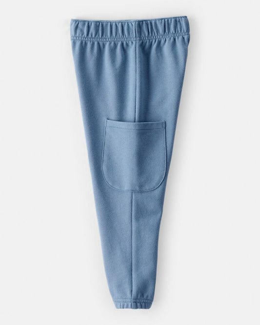 Carter's Toddler Boy Striped French Terry Long-Sleeve Tee & Pant Set - Blue