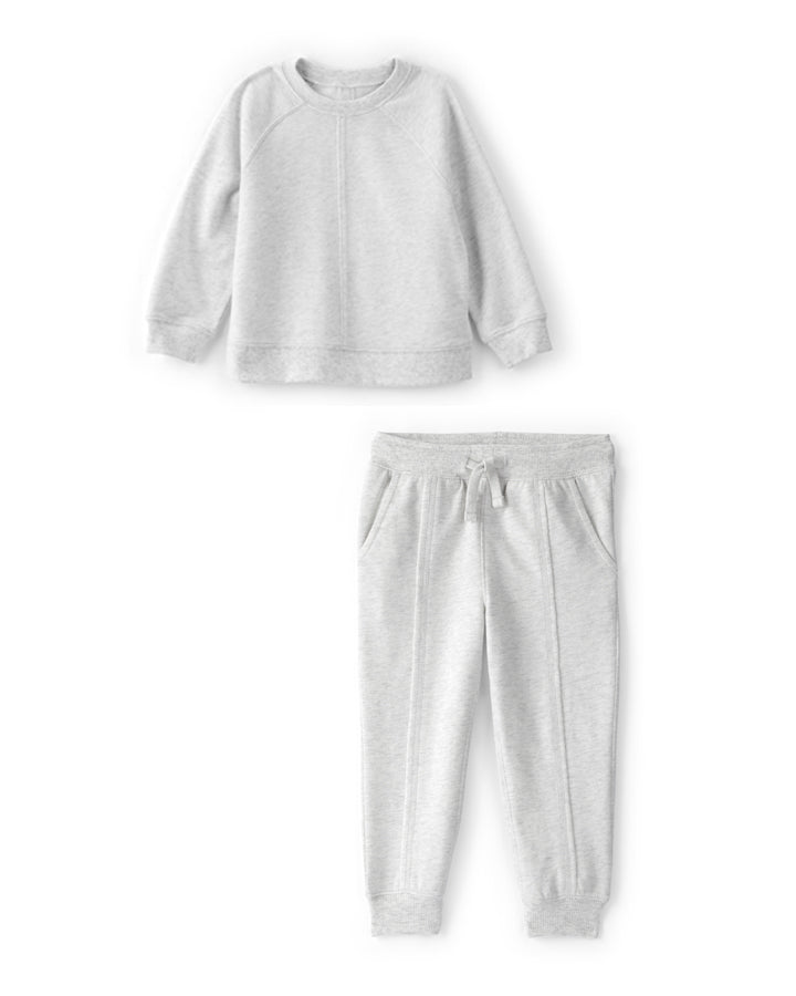 Carter's Toddler Boy French Terry Pullover Sweatshirt with French Terry Joggers