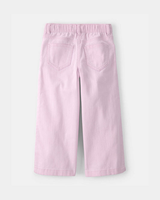 Oshkosh Toddler Girl Drawstring Wide-Leg Pants - Pink