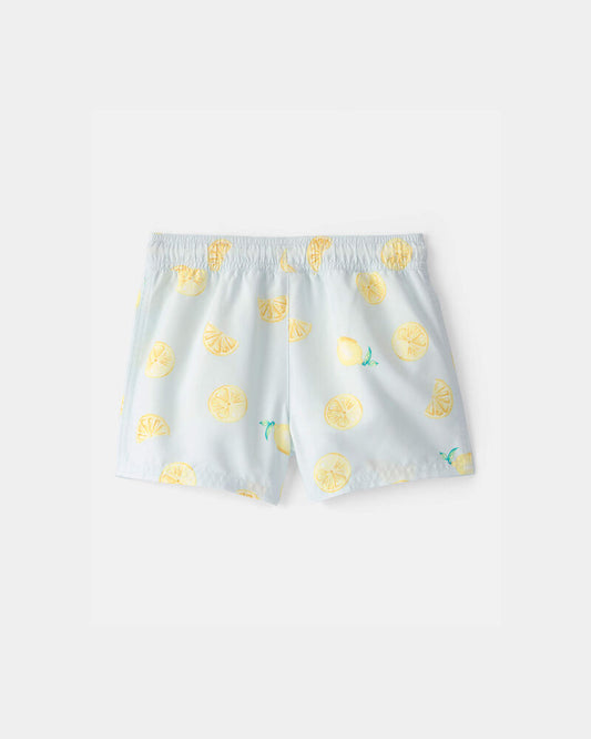 Carter's Toddler Boy Lemon Swim Trunks - Blue