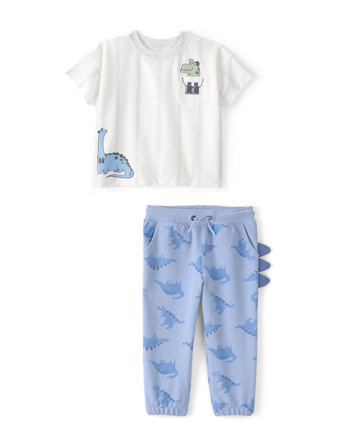 Carter's Toddler Boy Dinosaur Graphic Tee with Joggers