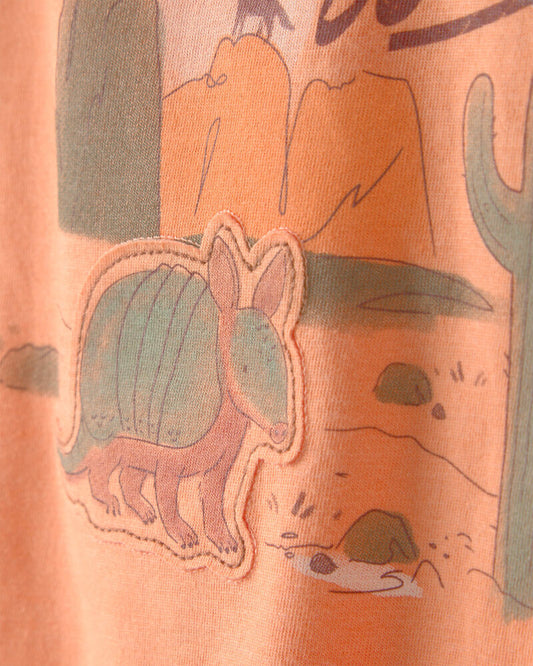 Oshkosh Toddler Boy 'Club Wild' Armadillo Graphic Tee - Orange