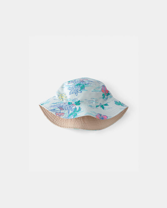 Carter's Toddler Boy Boy Tropical Print/Green Reversible Swim Hat