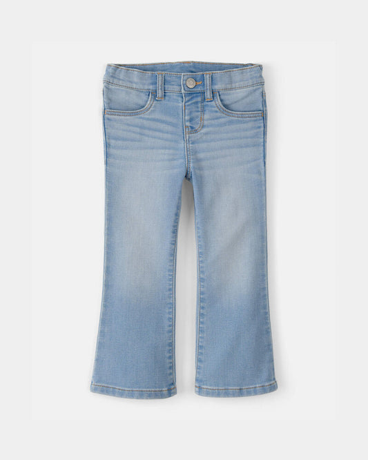 Oshkosh Toddler Girl Denim Flare Jeans - Light Blue