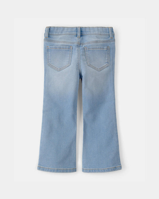 Oshkosh Toddler Girl Denim Flare Jeans - Light Blue