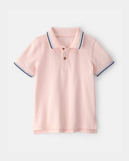 Carter's Toddler Boy Polo Shirt - Pink