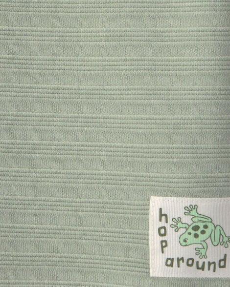 Carter's Toddler Boy 2-Piece Frog Top & Short Set - Green