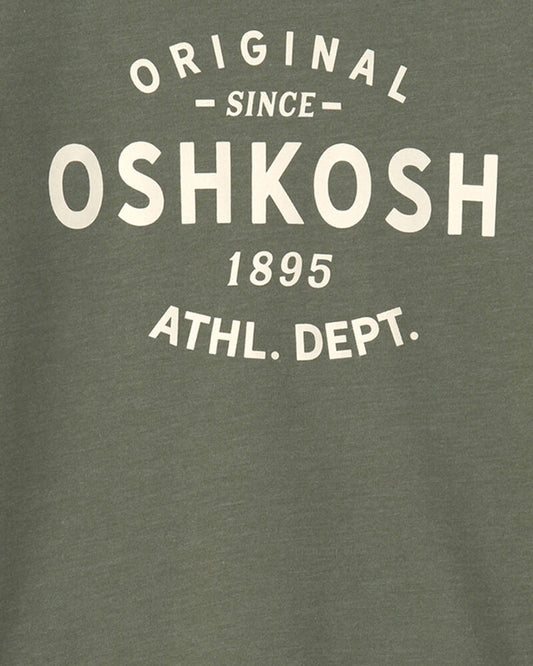 Oshkosh Toddler Boy Oshkosh Logo Long-Sleeve Tee - Green