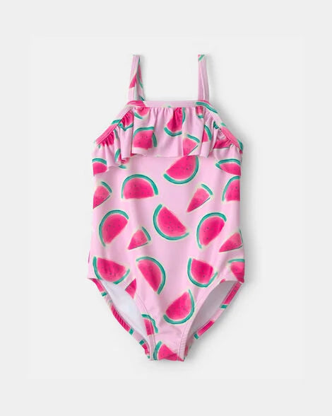 Carter's Toddler Girl Watermelon 1-Piece Swimsuit - Pink
