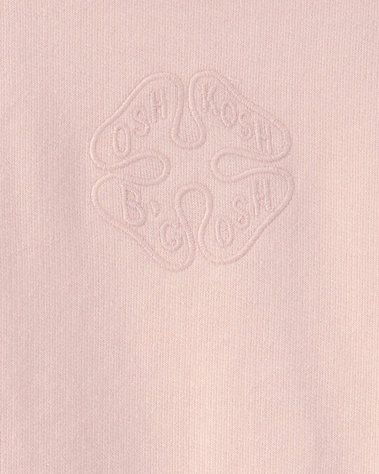 Oshkosh Toddler Girl OshKosh Logo French Terry Pullover Sweatshirt - Pink