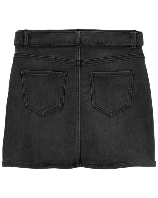 Oshkosh Belted Jean Skirt