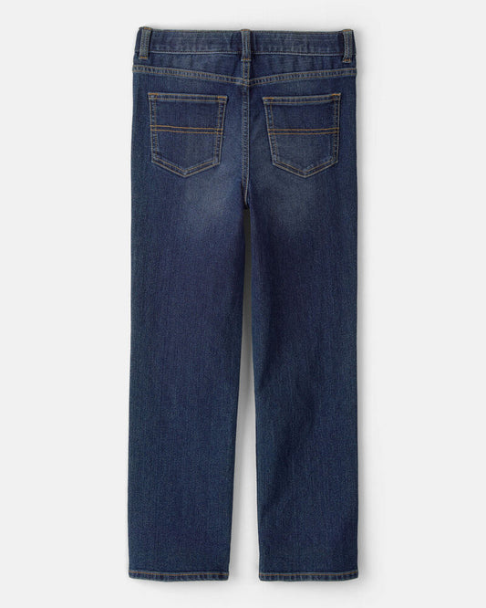 Oshkosh Kid Classic Jeans In Rail Tie True Blue Wash