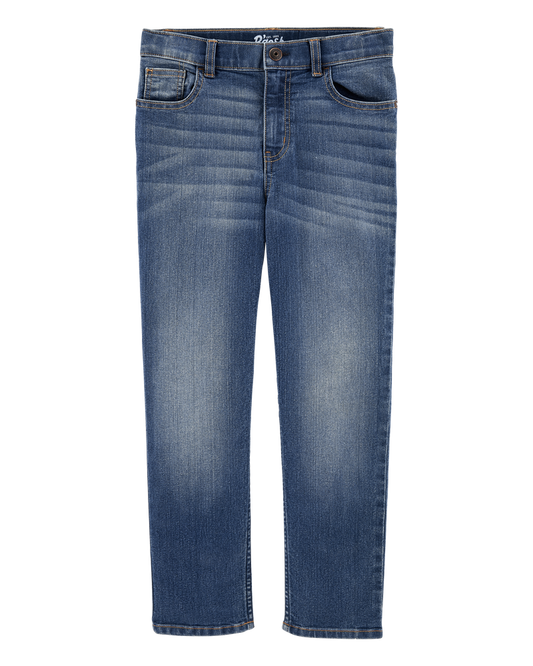 Oshkosh Kid Straight Jeans In Anchor Dark Wash