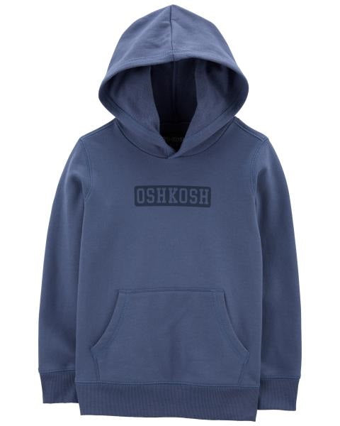 Oshkosh Kid Fleece OshKosh Logo Pullover Hoodie with Pull-On Joggers