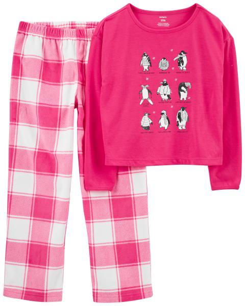 Carter's 2-Piece Penguin Cotton & Fleece Pyjamas