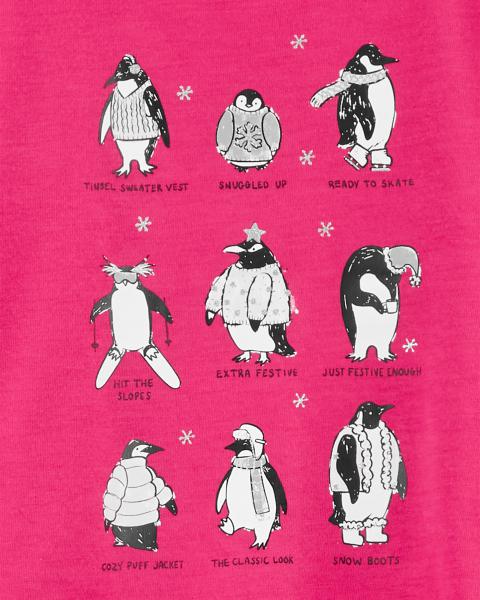 Carter's 2-Piece Penguin Cotton & Fleece Pyjamas