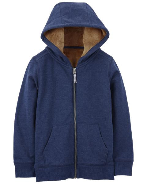 Carter's Fuzzy-Lined Hoodie