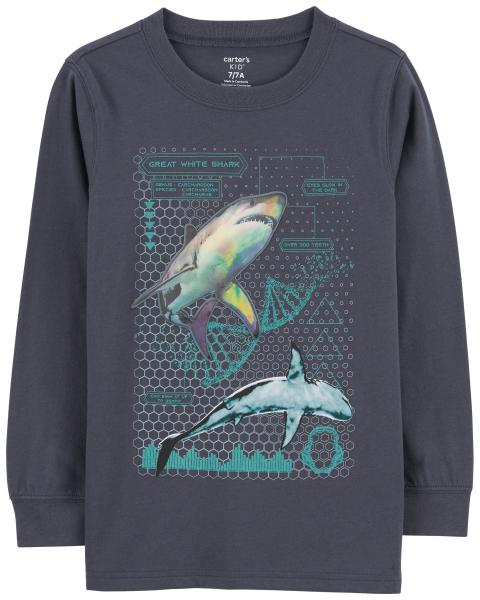 Carter's Action Shark Graphic Tee