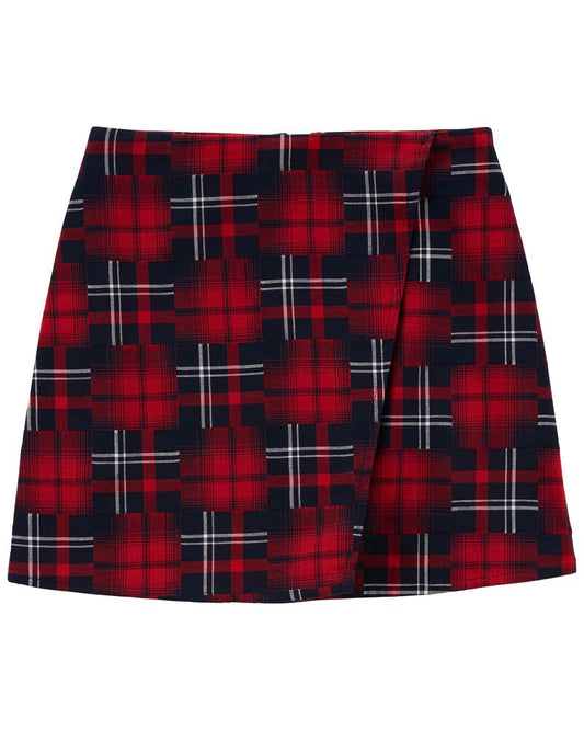 Oshkosh Family Matching: Plaid Flannel Mini Wrap Skirt