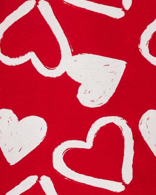 Carter's 2-Piece Valentine's Day Hearts 100% Snug Fit Cotton Pyjamas