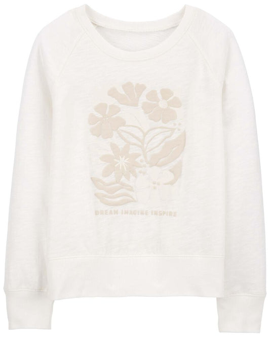 Carter's Floral Pullover Sweatshirt with Floral Active Leggings