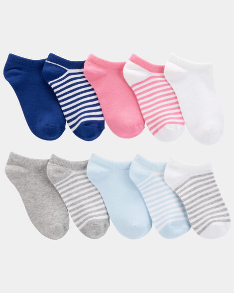 Carter's Kid 10-Pack No-Show Socks