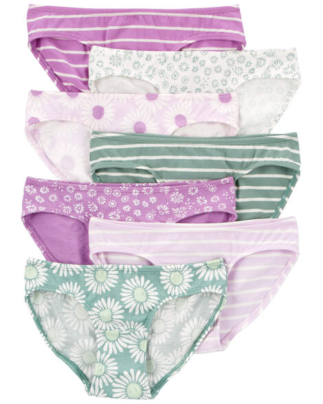 Carter's Kid 7-Pack Bikini Stretch Cotton Undies