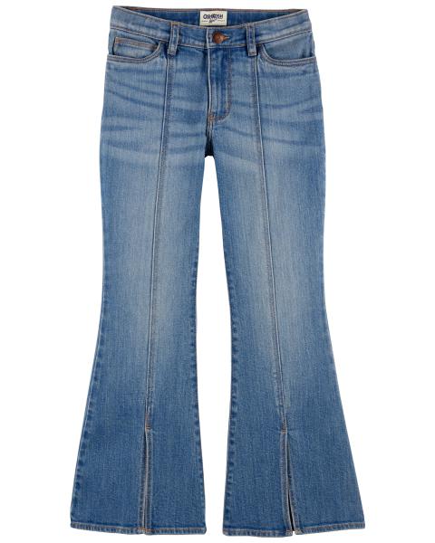 Oshkosh Kid High-Rise Split Hem Iconic Denim Jeans